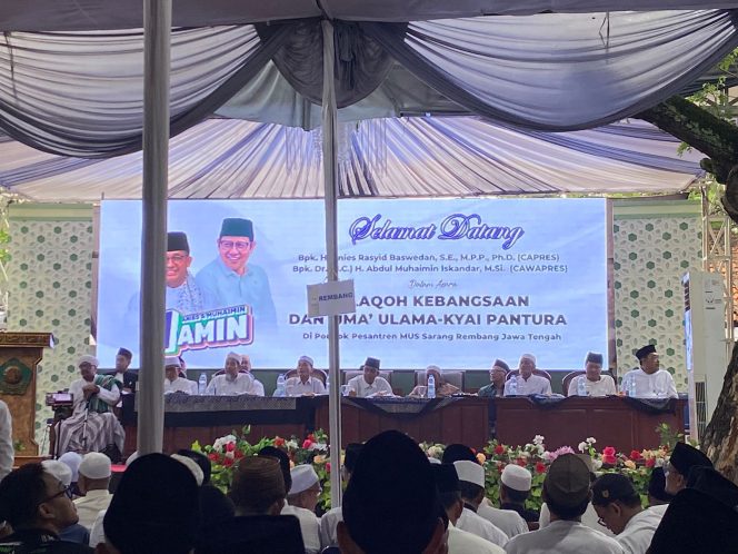 
					Viral Kyai Aniq Muhammadun Pondowan Hadiri Halaqoh Ulama Pantura Dukung Pasangan Amin