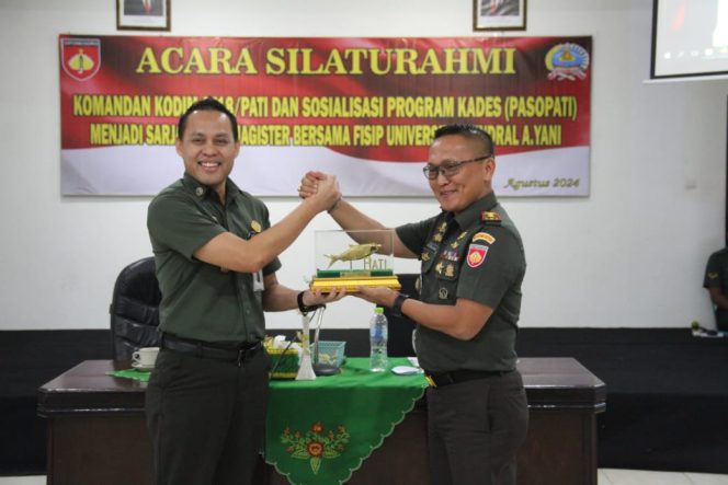 
					Dandim Pati Undang Kampus UNJANI Sosialisasi Peningkatan SDM