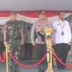 Kapolresta Pati Kombes Pol Andhika Bayu Adhittama di dampingi Kodim Pati dan Sekda Pati,Rabu (21/8/2024)