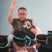 Letkol Jon Saragi memberikan kuliah kepada 120 mahasiswa baru di kampus IPMAFA PATI,Rabu (28/8/2024)